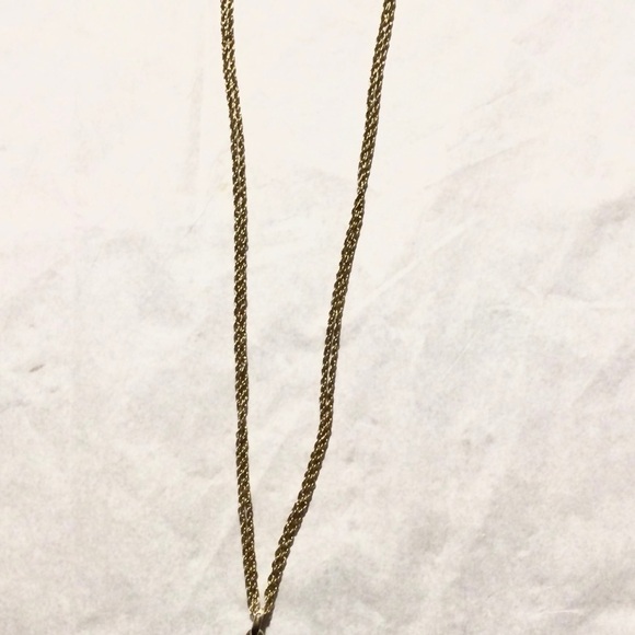 18” Double Strand Necklace Gold Tone - Picture 5 of 5